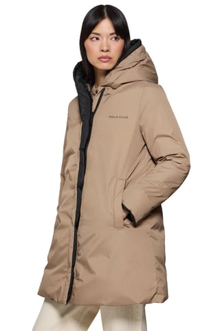 Blusão com capuz - Bege