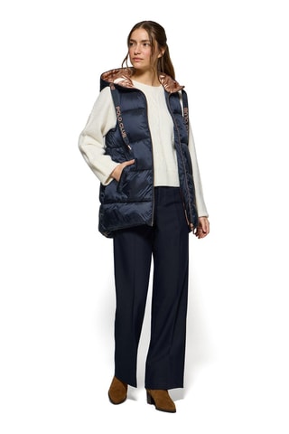 Colete acolchoado - Azul-marinho