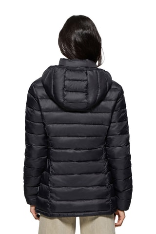 Blusão com capuz - Preto