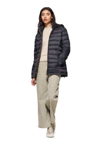 Blusão com capuz - Preto