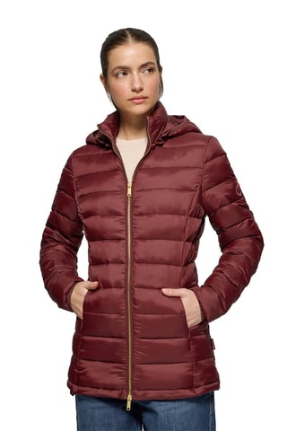 Blusão com capuz - Bordô