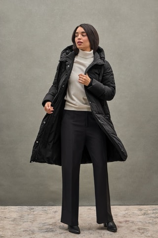 Blusão comprido - Preto