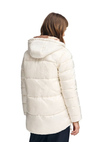 Blusão com capuz - Cru