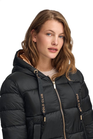 Blusão com capuz - Preto