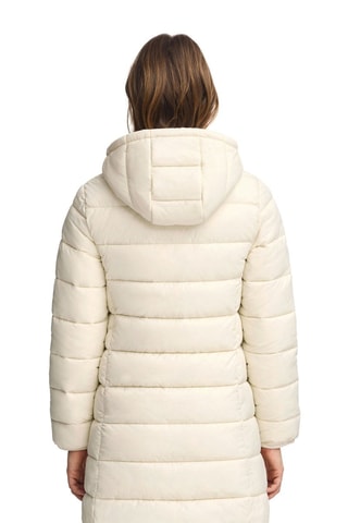 Blusão com capuz - Cru