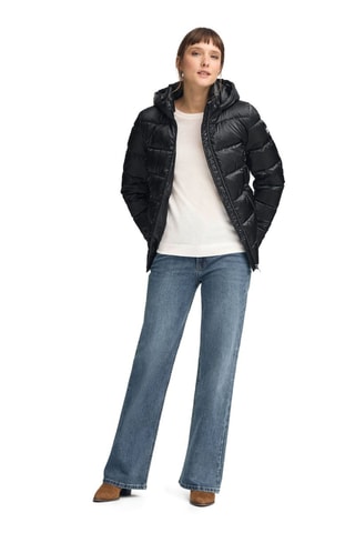 Blusão com capuz - Preto