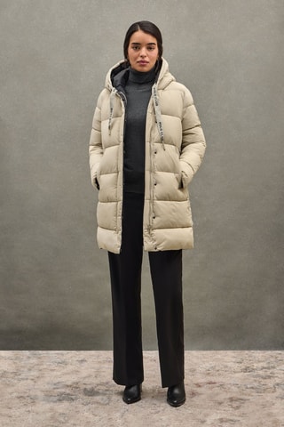 Blusão reversível - Bege