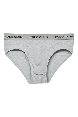 2 cuecas - Cinzento e preto