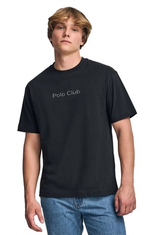 T-shirt relaxed - Preto