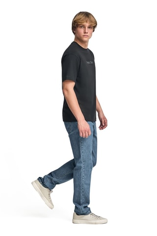 T-shirt relaxed - Preto