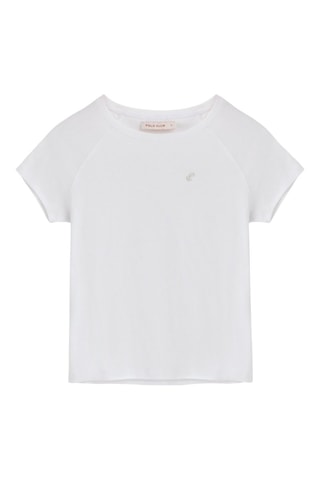 T-shirt slim - Branco