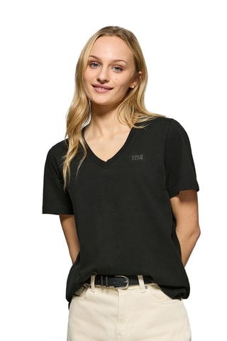 T-shirt relaxed - Preto