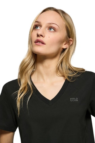 T-shirt relaxed - Preto
