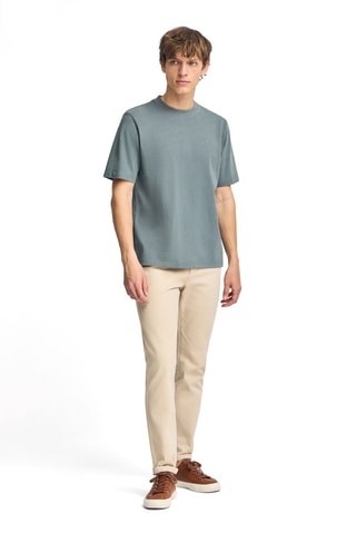 T-shirt regular - Azul-cinza