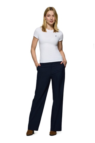 T-shirt slim - Branco