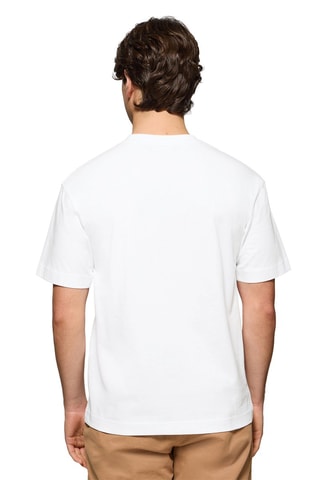 T-shirt relaxed - Branco