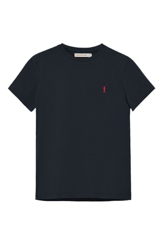 T-shirt slim - Azul-marinho