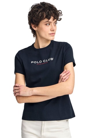 T-shirt regular - Azul-marinho