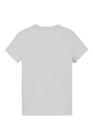 3 t-shirts slim - Preto, azul-marinho e branco