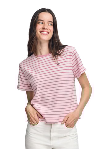 T-shirt regular - Rose et vieux rose