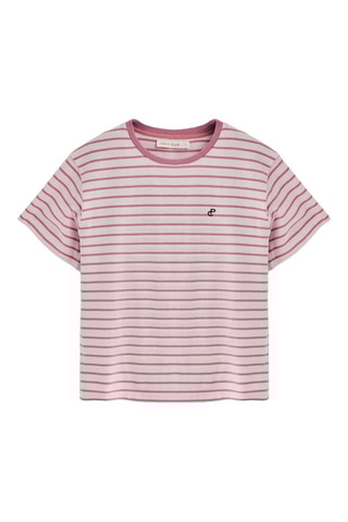 T-shirt regular - Rose et vieux rose