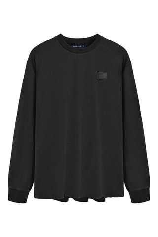 T-shirt oversize - Preto