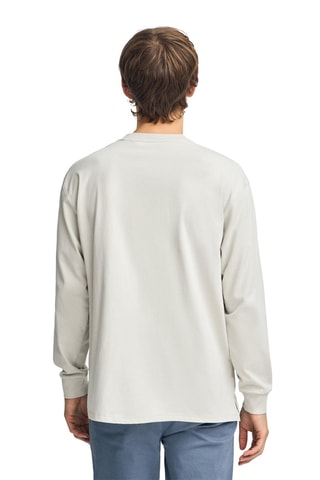 T-shirt oversize - Cinzento-claro