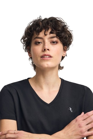 T-shirt regular - Preto