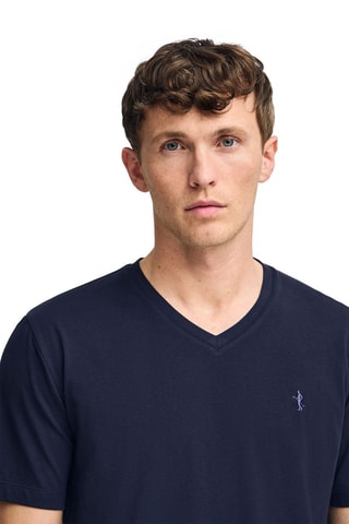 T-shirt regular - Azul-marinho