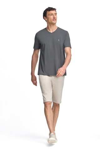 T-shirt regular - Cinzento