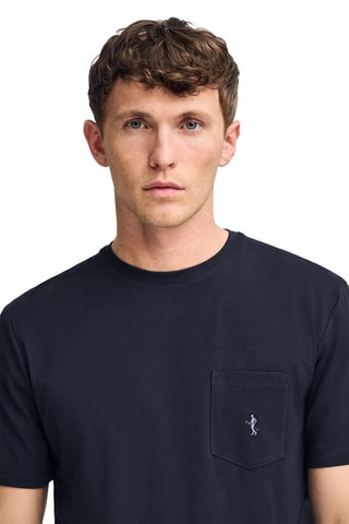 T-shirt regular - Azul-marinho