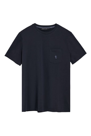 T-shirt regular - Azul-marinho