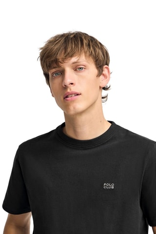 T-shirt regular - Preto