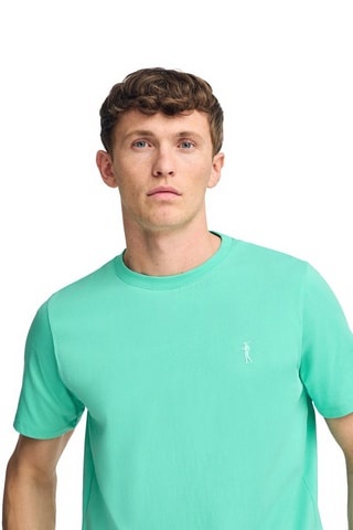 T-shirt regular - Verde-água