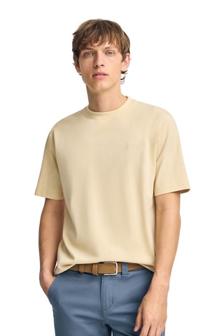 T-shirt regular - Marfim