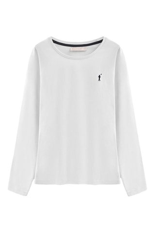 T-shirt slim - Branco