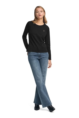 T-shirt slim - Preto