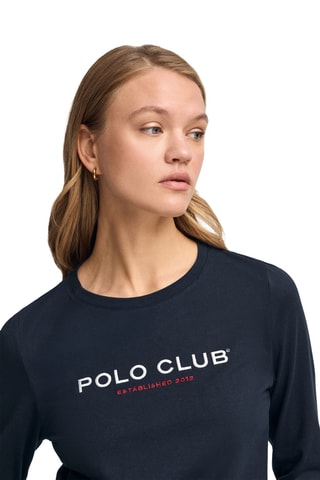 T-shirt slim - Bleu marine