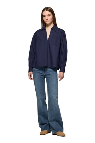 Blusa - Azul-marinho