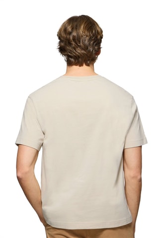 T-shirt relaxed - Bege