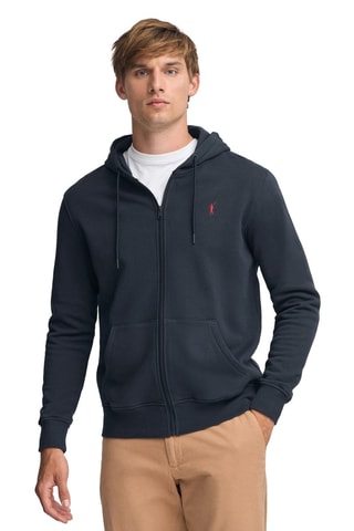 Sweat com capuz - Azul-marinho