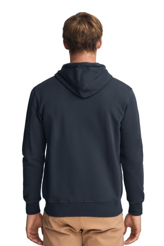 Sweat com capuz - Azul-marinho