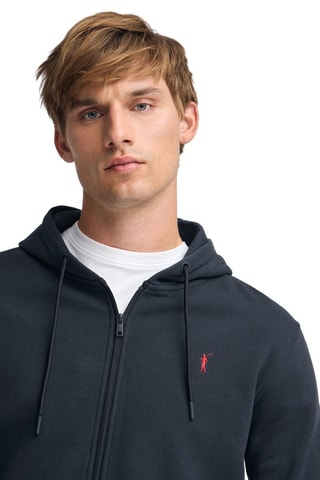 Sweat com capuz - Azul-marinho