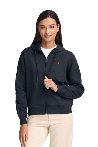 Sweat com capuz - Azul-marinho