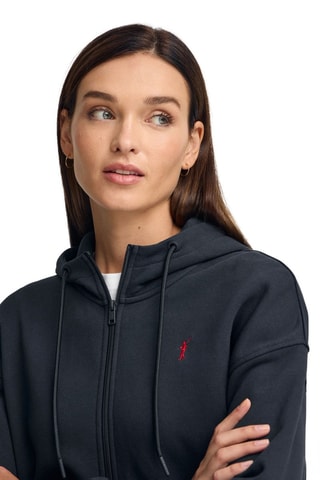 Sweat com capuz - Azul-marinho