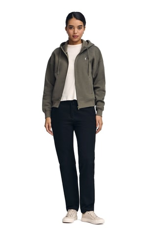 Sweat com capuz - Caqui