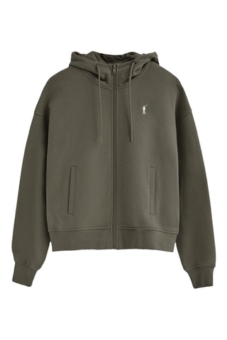 Sweat com capuz - Caqui