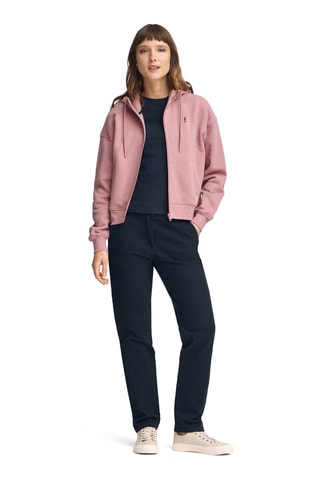 Sweat com capuz - Rosa