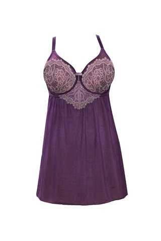 Babydoll ampliforma Lulu Violeta