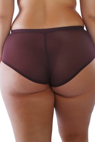 Cueca hipster Castanho